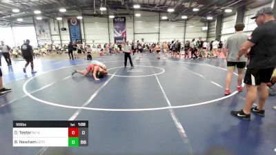 165 lbs Rr Rnd 3 - Drew Teeter, NC National Team vs Bryce Newham, Team Gotcha