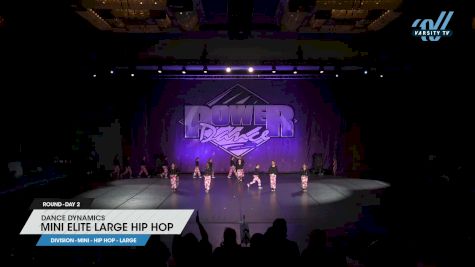 Dance Dynamics - Mini Elite Large Hip Hop [2025 Mini - Hip Hop - Large Day 2] 2025 Power Dance Grand Nationals