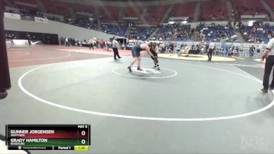 6A-285 lbs Quarterfinal - Grady Hamilton, Roseburg vs Gunner Jorgensen, Westview