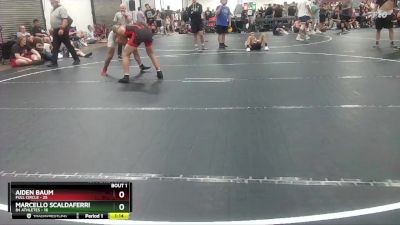 157 lbs Finals (2 Team) - Marcello Scaldaferri, 84 Athletes vs Aiden Baum, Full Circle