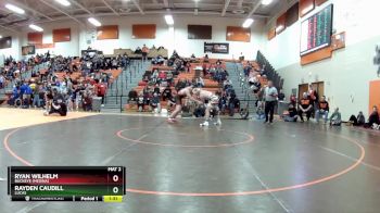 190 lbs Quarterfinal - Rayden Caudill, Lucas vs Ryan Wilhelm, Buckeye (Medina)