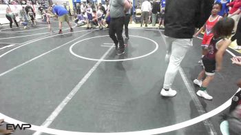 46 lbs Consi Of 8 #1 - Esther Nealy, Berryhill Wrestling Club vs Zoday Bearpaw, Warhorse Wrestling Club