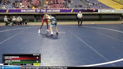 157 lbs Semifinal - Jason Kraisser, Iowa State vs Cam Robinson, Iowa State