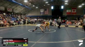 182 lbs Finals (2 Team) - Hunter Testa, Davie vs Holden Walker, Laney