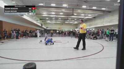 126 lbs Champ. Round 2 - Quinn Bossow, Coyote Wrestling Club vs Elijah Butler, Northview High School