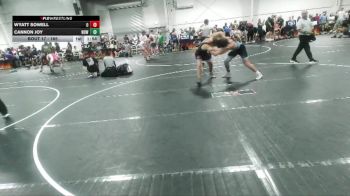 165 lbs Quarterfinal - Cannon Joy, NoWorries vs Wyatt Sowell