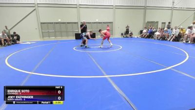 132 lbs Placement Matches (16 Team) - Enrique Soto, Colorado vs Joey Enzminger, North Dakota