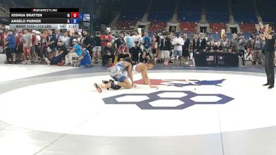 113 lbs Cons. Sub-rd Of 64 - Joshua Bratten, Iowa vs Angelo Parker, Illinois