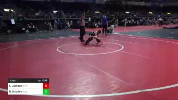 53 lbs Consolation - Levi Jackson, Bedford Youth Wrestling vs Odin Smalley, Kobra Kai