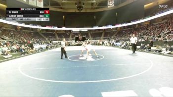 I-170 lbs 1st Place Match - Pj Duke, Minisink Valley vs Casey Liess, Mcquaid Jesuit