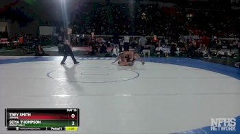 4A 170 lbs Semifinal - Seiya Thompson, Bishop Kelly vs Trey Smith, Jerome