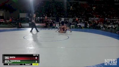 4A 170 lbs Semifinal - Seiya Thompson, Bishop Kelly vs Trey Smith, Jerome