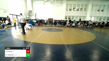 149 lbs Round Of 16 - Sam Ewing, University At Buffalo vs Nick Vafiadis, Navy
