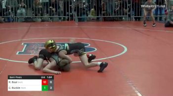 53 lbs Semifinal - Royce Beal, Broad Axe Wrestling Club Red vs Cade Ruckle, POWA ES