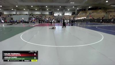 55 lbs Champ. Round 1 - Kaleb Thornhill, Buccaneer Wrestling Club vs Kieran Barry, Buckhorn Youth Wrestling Club