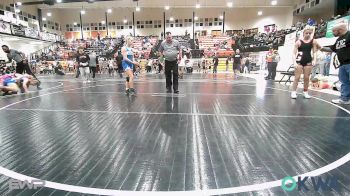 105 lbs Rr Rnd 1 - Kinzley Lennox, Grove Takedown Club vs HAYLEE COOK, HURRICANE WRESTLING ACADEMY