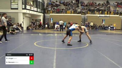 165 lbs Round Of 32 - Brady Unger, Buffalo vs Brady Benson, Michigan State