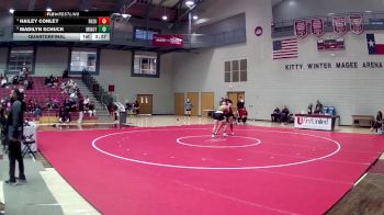 207 lbs Quarterfinal - Madilyn Schuck, Minot State vs Hailey Conley, Fort Hays State