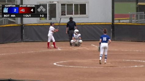 Replay: Hampton vs Stony Brook - DH | Apr 22 @ 1 PM