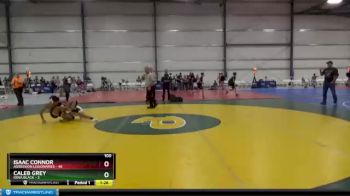 100 lbs Round 4 - Caleb Grey, Iowa Black vs Isaac Connor, Agression Legionaries