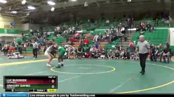 157 lbs Cons. Round 6 - Gregory Siambo, MAYFIELD vs Luc Busdeker, COLUMBIAN