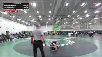 133 lbs Cons. Semi - Matthew Chi, UW-Parkside vs Preston LeFevre, Grand Valley State