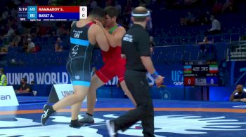 130 kg Round Of 16 - Sarkhan Mammadov, AZE vs Amirmohammad Mahdi Bayat, IRI