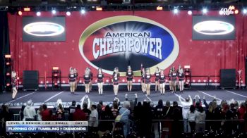 Flipping Out Tumbling - Diamonds [2026 L3 Senior - D2 - Small Day 1] 2026 Cheer Power Grand Nationals