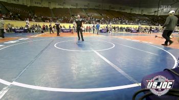 55 lbs 5th Place - Brock Villines, Weatherford Youth Wrestling vs Luke Butchee, Team Worx Wrestling Club