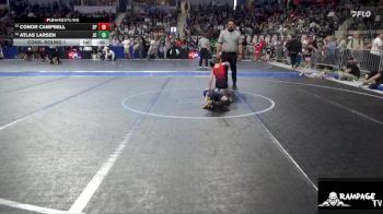 49 lbs Cons. Round 1 - Atlas Larsen, Junction City vs Conor Campbell, SC Punisher