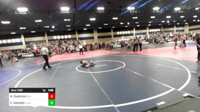 73 lbs Quarterfinal - Hanley Swanson, Silverback WC vs Emilio Salcedo, Tucson Cyclones