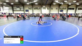 88 lbs Consi Of 8 #2 - Michael Owens Jr., Mayo Quanchi vs Apollo Bellini, Topflight Wr Ac