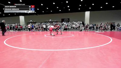 150 lbs Champ. Round 1 - Zach Benson, CO vs Keagan Sieracki, TX