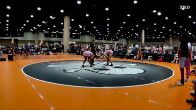 155 lbs Round 3 (4 Team) - Alaiah Treuhaft, Mat Clash Beastin` vs Abigail Reid, Intergalactic Angels