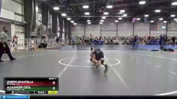 96 lbs Round 3 - Alexander Cecil, Team Michigan vs Joseph Guastella, PA Silver