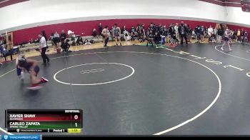 203-214 lbs Semifinal - Xavier Shaw, Silverado vs Carleo Zapata, Spring Valley