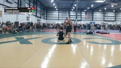 150 lbs Cons. Round 2 - Donovan Gunn, Sly Fox Wrestling Club vs Dennis Barker, Hanover Hawkeye