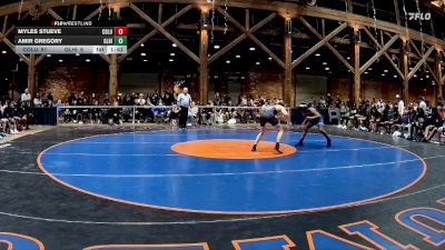 120 lbs Round 1 (16 Team) - Amir Gregory, Glenn Hills vs Myles Stueve, Columbus