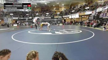 215 lbs 3rd Place Match - Colton Stover, Norton Community Hs vs Dominick Kattenberg, Smith Center Hs