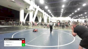 46 lbs Rr Rnd 1 - Asher Montoya, Top Rank vs Colten Black, Ravage WC