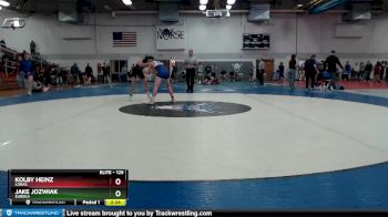 125 lbs Cons. Round 4 - Kolby Heinz, Loras vs Jake Jozwiak, Eureka