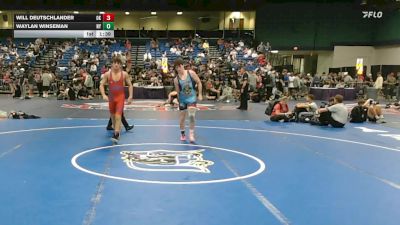 157 lbs Consi Of 64 #2 - Will Deutschlander, OK vs Waylan Winseman, NY