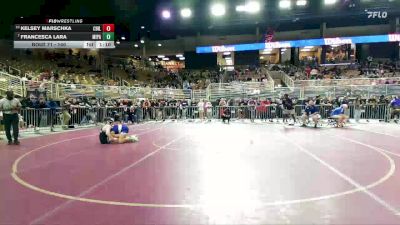 140 lbs Champ. Round 1 - Francesca Lara, Miami Palmetto vs Kelsey Marschka, Chiles