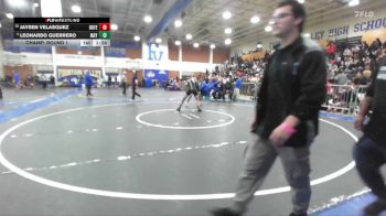 144 lbs Champ. Round 1 - Leonardo Guerrero, Mayfair vs Jaysen Velasquez, Duarte