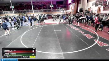 152 lbs Cons. Round 4 - Tommy Elliot, North Central vs Jared Haden, Jenkins High School (Chewelah)