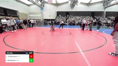 115-H lbs Quarterfinal - Lucas Villanueva, Yale Street vs Isaiah McDaniel, MarcAurele Youth