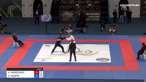 ADAM WARDZINSKI vs KAYNAN DUARTE 2018 Abu Dhabi Grand Slam Rio De Janeiro