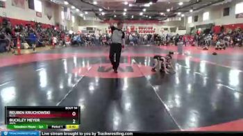 40 lbs Semifinal - Reuben Kruchowski, RLCC vs Buckley Meyer, ANML