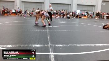 140 lbs Round 3 - Hina Anderson, Spartans Wrestling Club vs Bella Moore, Unaffiliated