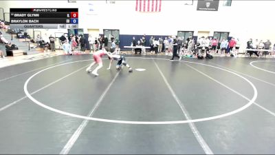 126 lbs Cons. Round 5 - Brady Glynn, IL vs Braylon Bach, SD